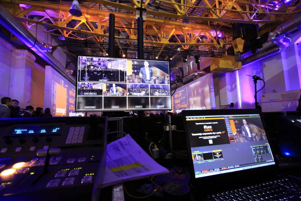 Broadcast production of events